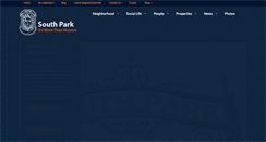 Desktop Screenshot of historicsouthpark.org